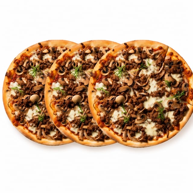 Trio Deals: 3 12'' Meatlovers.