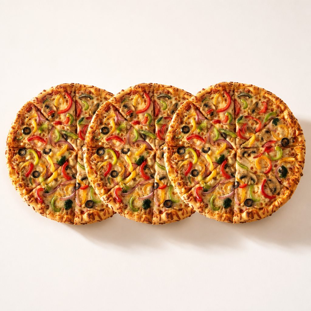 Trio Deals: 3 12'' Veggielover.
