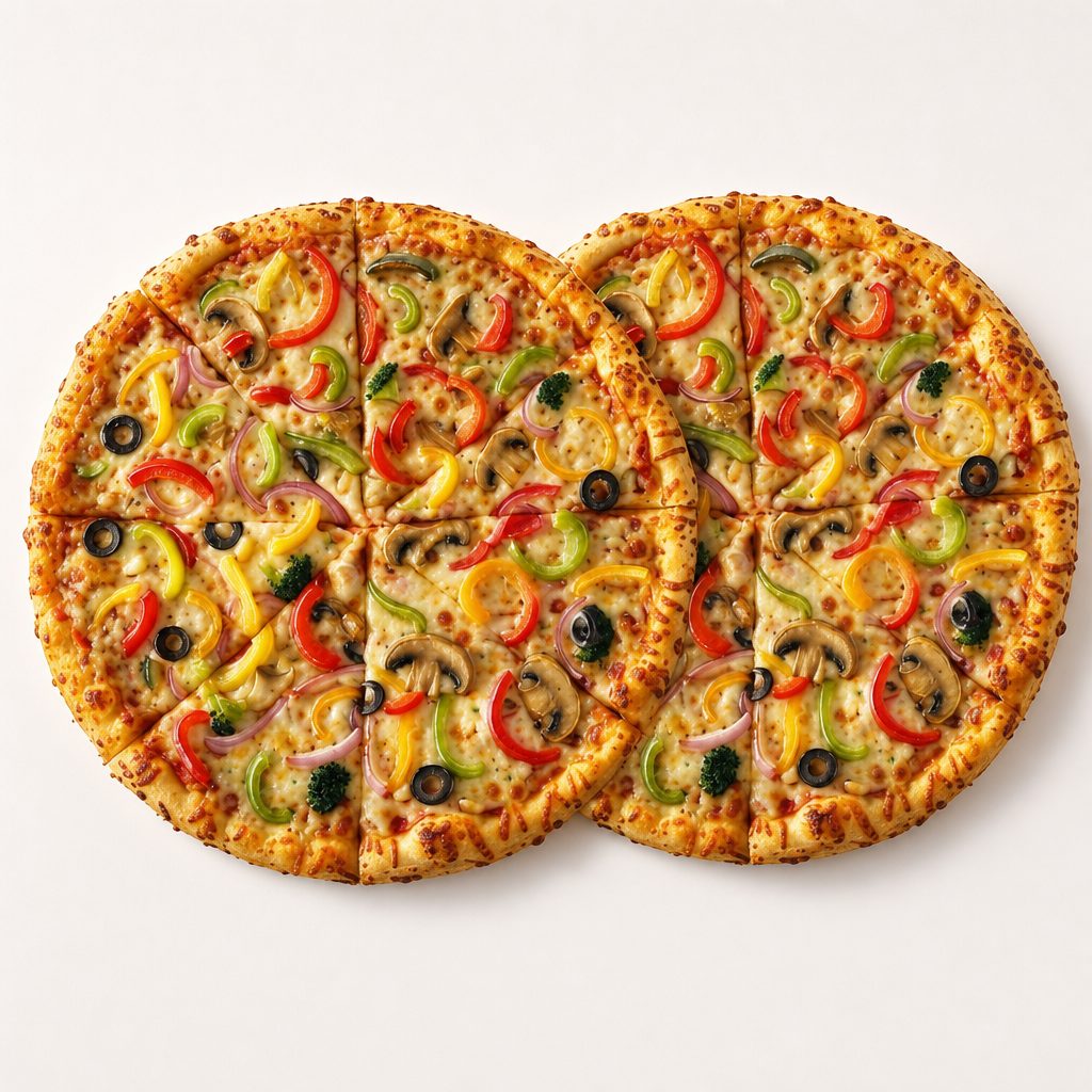 Double Deal: 2 14'' Veggie Good.