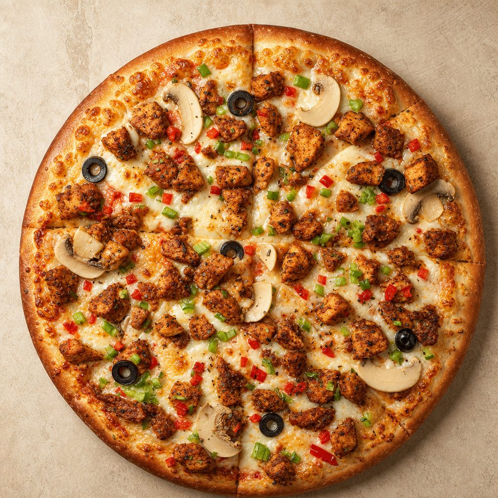 Chicken Pizza.