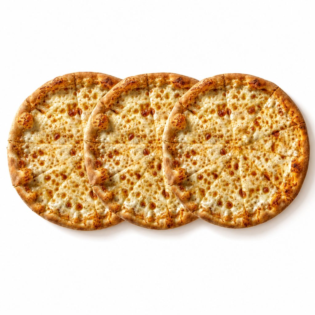 Trio Deals: 3 12'' Super Cheesy.