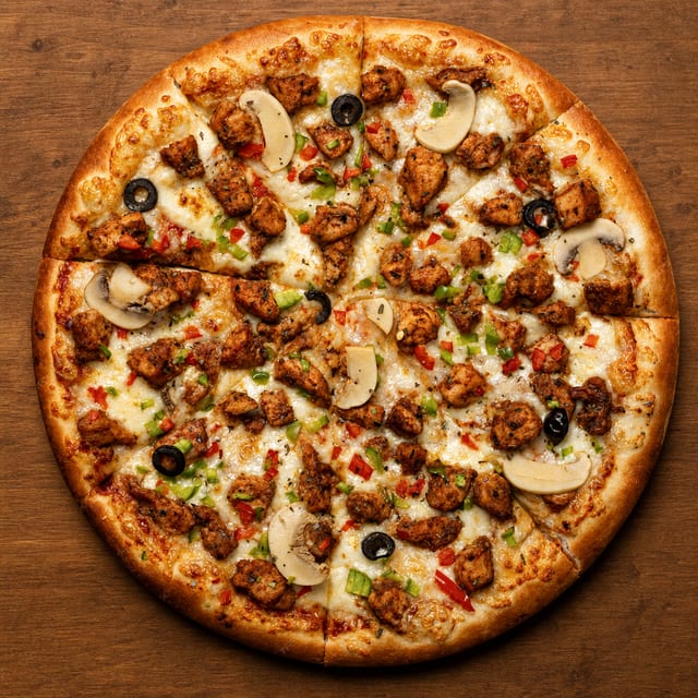 Chicken Pizza.