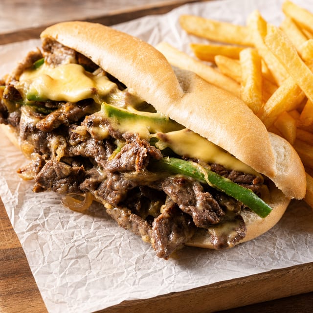 Philly Steak Sandwich Combo.