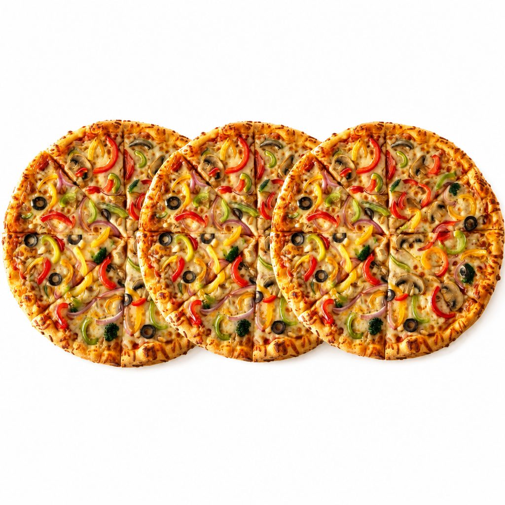 Trio Deals: 3 12'' Veggielover.