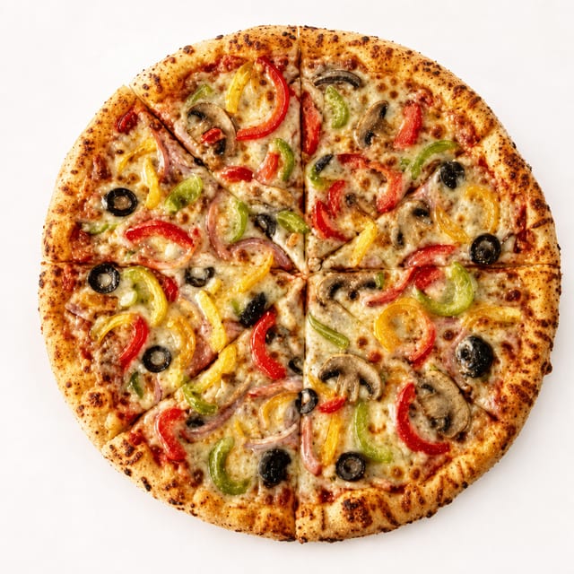 Garden Veggie Pizza.