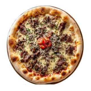 Philly Chessesteak Pizza