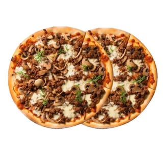 Double Deal:  2 14'' Meat Overlaod